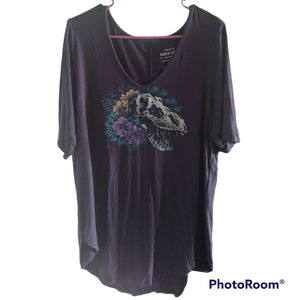 Torrid Dino Tunic Blouse